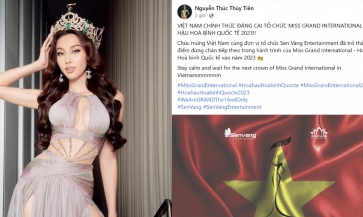 Việt Nam đăng cai Miss Grand International 2023