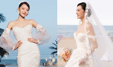 Tóm lại: Minh Hằng đã chi bao nhiêu tỉ cho 2 bộ váy cưới đều thuộc thương hiệu danh giá?