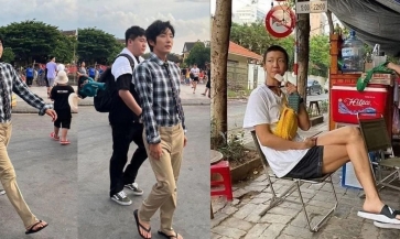 Mỹ nam Hàn du ngoạn Việt Nam: Lee Jun Ki 'đóng thùng' mang dép lào, Seung Hoon giản dị không nhận ra