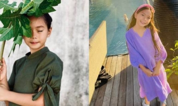 Hai năm sang Singapore, con gái lai Thụy Điển của Đoan Trang phổng phao ở tuổi lên 8, đậm chất Việt
