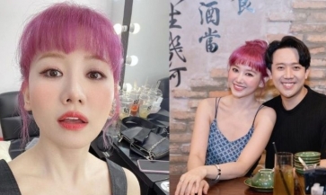 Hari Won 'chơi lớn' nhuộm tóc hồng chói lóa, netizen chung một phản ứng: 'Chê'