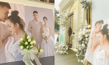 Tình cũ một thời của Quang Hải “lên xe hoa' kết hôn với bạn trai diễn viên