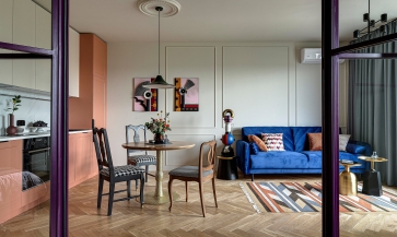 5 mẹo cần biết để thiết kế phòng khách liên thông phòng bếp được đẹp và rộng