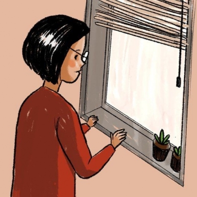 Người đàn bà cô đơn giữa phố thị đông vui