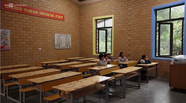 Ngôi trường xây bằng sỏi tại Sơn La - Ảnh 10