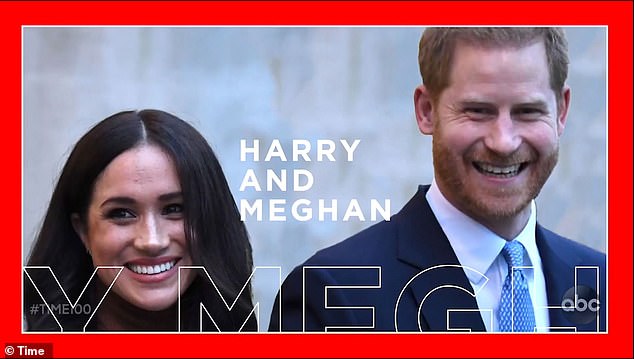 Harry và Megan lọt danh sách 100 nhân vật có tầm ảnh hưởng nhất thế giới năm 2020. (Ảnh: Daily Mail).