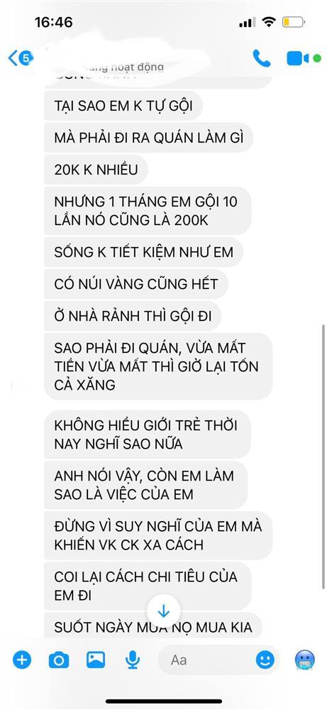 Chồng nhắn tin dài như sớ trách vợ 'lãng phí' khi chi 20 ngàn đi gội đầu - Ảnh 3