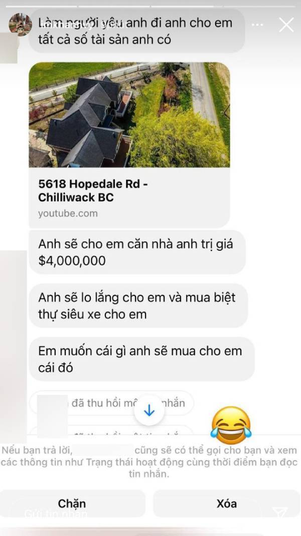 Mới cưới, vợ hot girl của Phan Mạnh Quỳnh bị 'gạ', còn hứa cho nhà 4 triệu đô - Ảnh 1