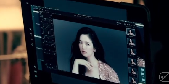 Đẳng cấp nhan sắc 'không tuổi' của Song Hye Kyo qua loạt ảnh hậu trường - Ảnh 2