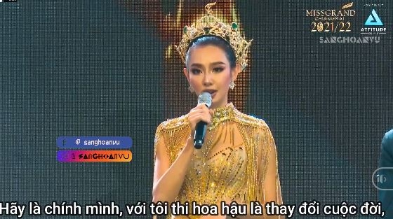 Thùy Tiên xinh như nữ thần, nói cùng lúc 3 thứ tiếng khi dự sự kiện lớn tại Thái Lan - Ảnh 5