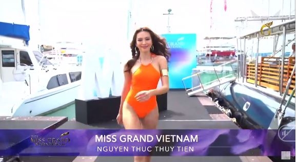 Thùy Tiên về nhì trong phần thi áo tắm tại Miss Grand 2021 - Ảnh 5
