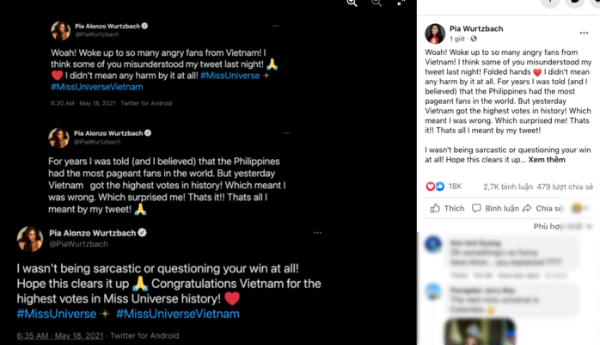 Miss Universe 2015 xin lỗi Khánh Vân và fan Việt về vụ nghi ngờ lượng vote - Ảnh 1