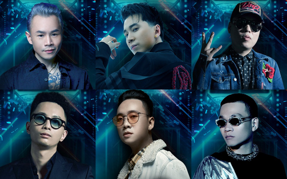 Tạo hình của bộ 6 Rap Việt mùa 2: Wowy ngố tàu, Binz chuẩn badboy - Ảnh 1