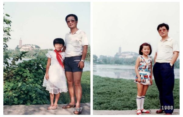Nhật ký bằng ảnh 40 năm của bố và con gái: Bức ảnh của năm thứ 40 khiến người xem xúc động - Ảnh 8