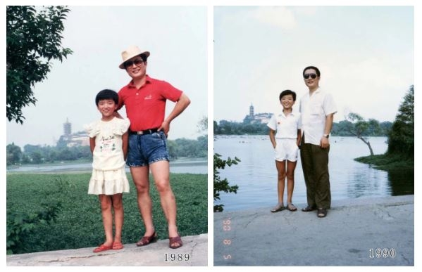 Nhật ký bằng ảnh 40 năm của bố và con gái: Bức ảnh của năm thứ 40 khiến người xem xúc động - Ảnh 9