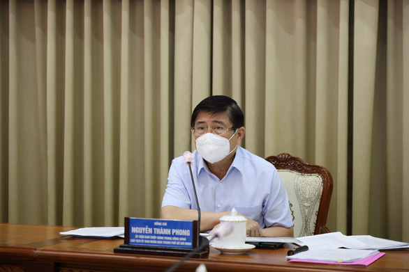 Chủ tịch UBND TP.HCM Nguyễn Thành Phong - Ảnh: Trung tâm báo chí.