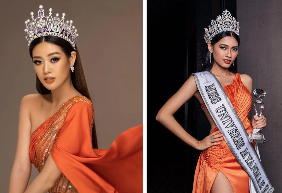 Vừa công bố, trang phục dân tộc của Khánh Vân đã bị tố đạo nhái Hoa hậu Myanmar - Ảnh 8
