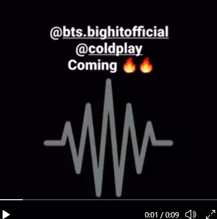 Lộ bằng chứng BTS hợp tác với nhóm nhạc Anh Coldplay trong sản phẩm mới - Ảnh 3
