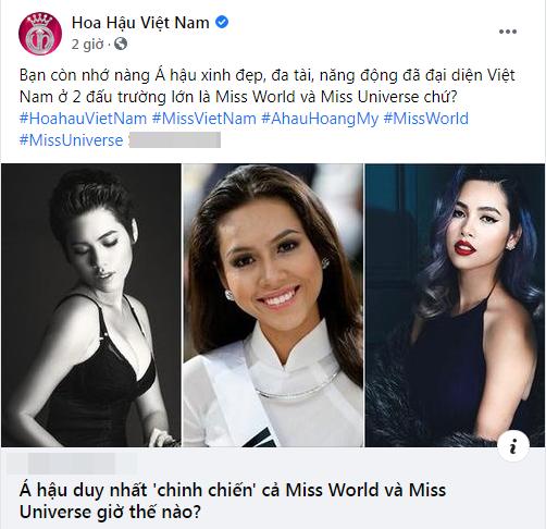 Fanpage Hoa hậu Việt Nam bị 'bắt thóp' đăng tin sai sự thật - Ảnh 1