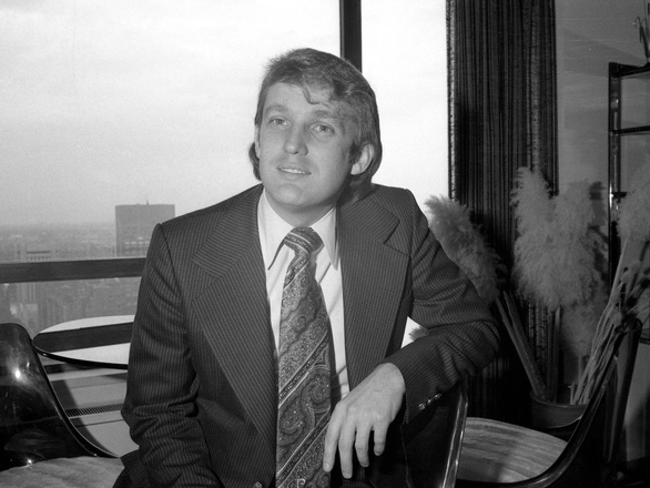 Tổng thống Donald Trump những năm 1976.
