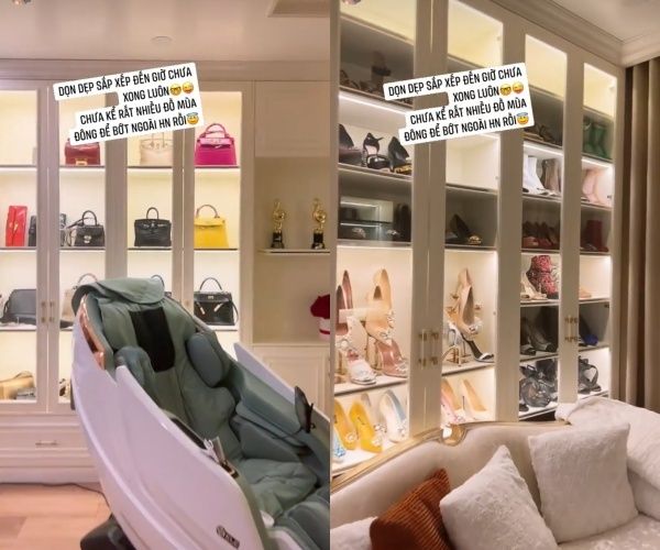 Lệ Quyên hào hứng khoe 