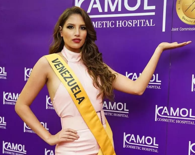 Hoa hậu Venezuela hớ hênh phản cảm trên sân khấu Miss Grand - Ảnh 8