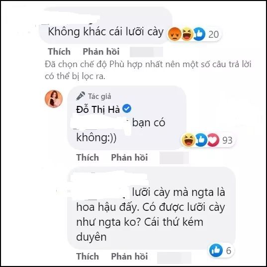 Bị miệt thị ngoại hình, Hoa hậu Đỗ Thị Hà có màn 