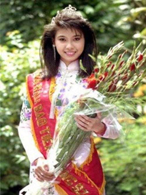 Hoa hậu Việt Nam 1992 Hà Kiều Anh.