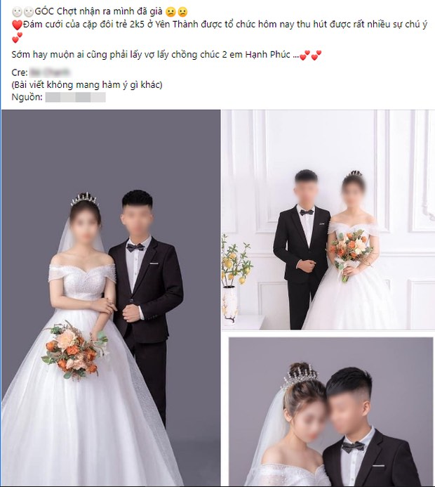Đám cưới của cặp đôi sinh năm 2005 ở Nghệ An gây xôn xao dư luận, bất ngờ nhất là chia sẻ của người thân - Ảnh 1