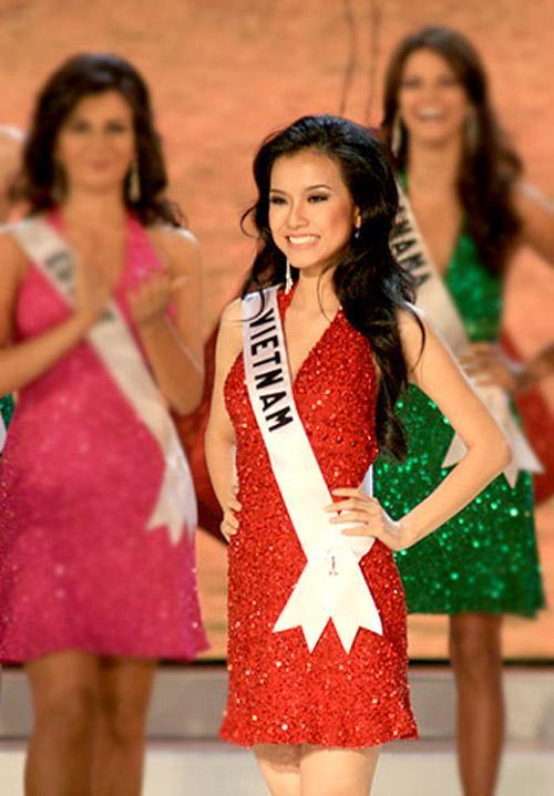 Nhan sắc chuẩn 'cô Thắm về làng' của Thùy Lâm thời thi Miss Universe 2008 - Ảnh 10