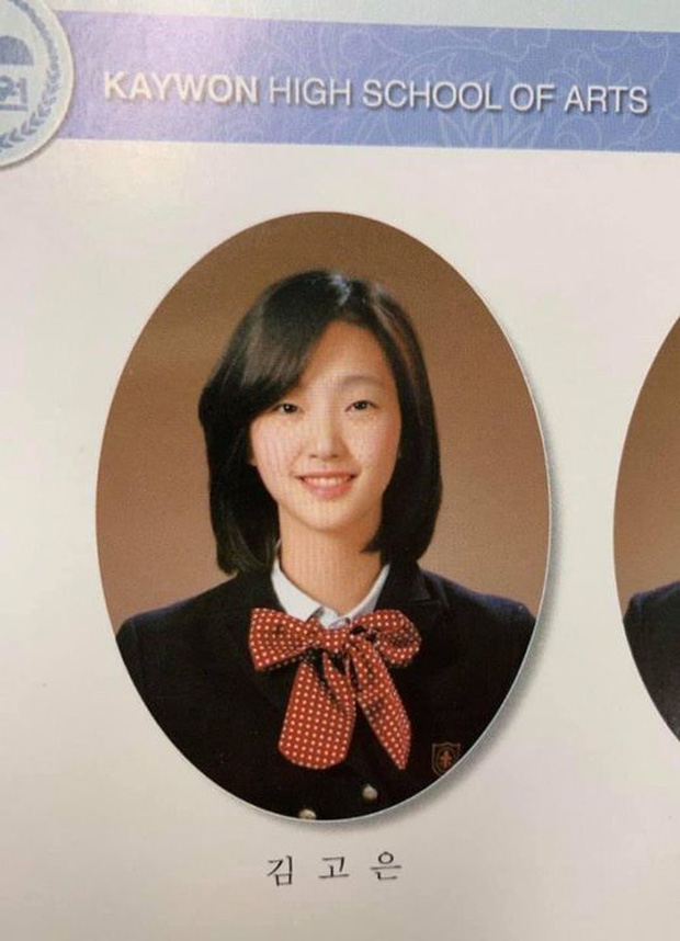 Kim Go Eun gây bão với ảnh thẻ thời trung học.