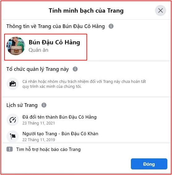 Quán ăn của cựu người mẫu Trang Trần bị đổi tên thành 'Bún đậu cô Hằng' - Ảnh 1