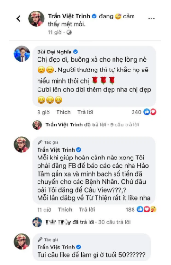 Việt Trinh phản hồi trước cáo buộc livestream bán hàng từ thiện để câu view - Ảnh 2