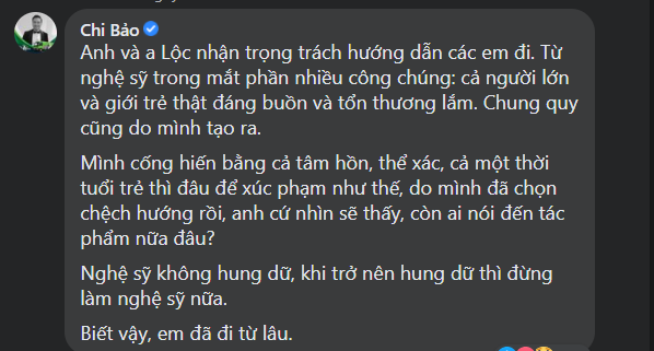 Chi Bảo chỉ trích đích danh dàn nghệ sĩ Việt dạy dỗ gymer Duy Nguyễn - Ảnh 3