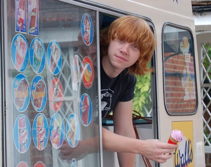 Rupert Grint chọn đi bán kem sau khi dành 10 năm cho Harry Potter - Ảnh 2