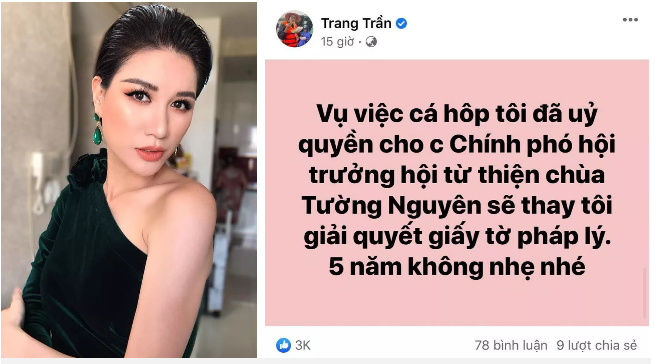 Trang Trần tuyên bố 'xử lý' kẻ ăn chặn 2 tấn cá hộp cứu trợ miền Trung - Ảnh 1