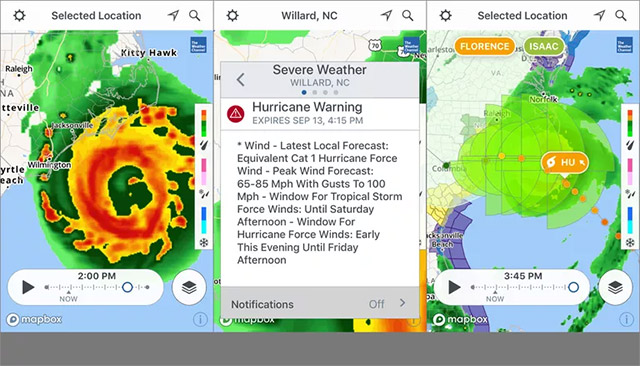 5 ứng dụng giúp theo dõi bão nhanh chóng bằng smartphone - Ảnh 2