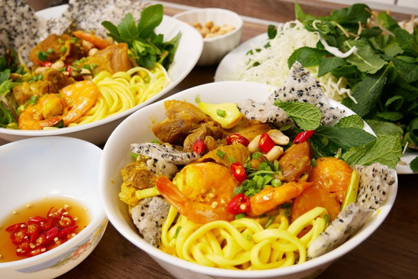 Mì Quảng là món ăn rất nổi tiếng tại Đà Nẵng