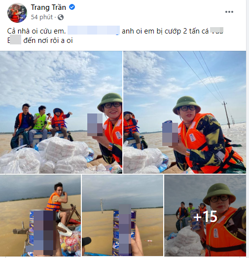 Trang Trần tuyên bố 'xử lý' kẻ ăn chặn 2 tấn cá hộp cứu trợ miền Trung - Ảnh 2