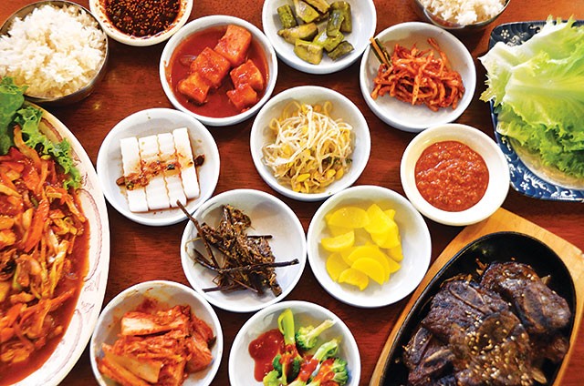 Công thức nấu ăn của Panhan rất đa dạng nên mỗi món ăn chỉ có một ít để tăng hương vị cho bữa ăn.