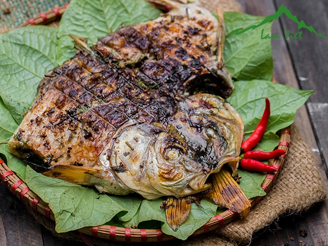 Pa Pỉnh Tộp - món cá nướng độc đáo ở Tây Bắc của người Thái - Ảnh 4