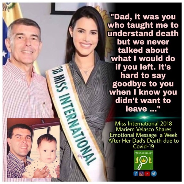 Bố qua đời vì Covid-19, Hoa hậu Quốc tế 2018 cũng nhận kết quả dương tính - Ảnh 1