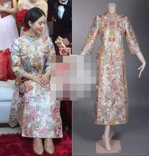 Ngắm váy cưới tuyệt đẹp của cô dâu Lưu Thi Thi
