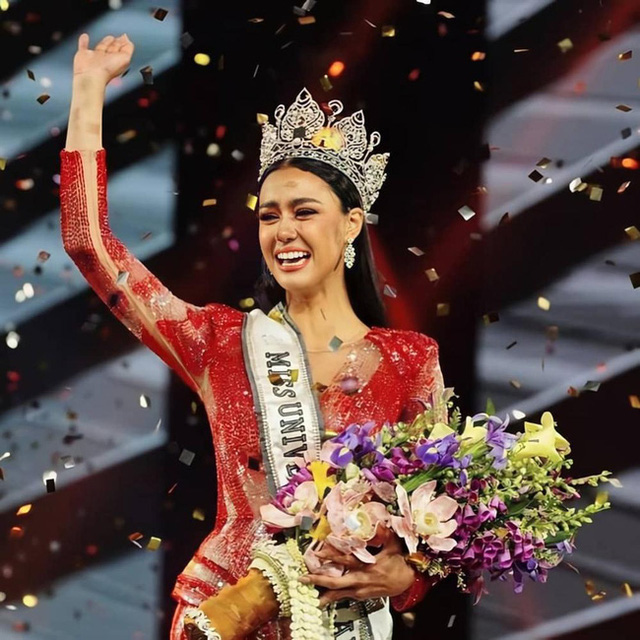 Nhan sắc lai của Tân Hoa hậu Hoàn vũ Thái Lan 2020 - Ảnh 1