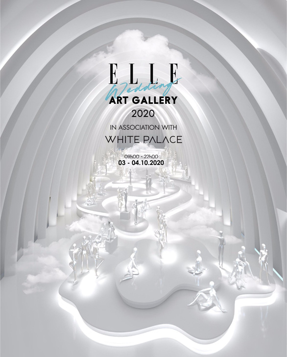 Sàn diễn Việt mở màn với 10 show diễn của Elle Wedding Art Gallery