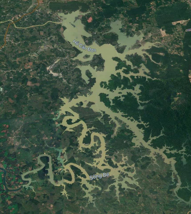 MXH xôn xao với dòng sông Việt Nam có hình rồng khổng lồ 'siêu thực' - Ảnh 2