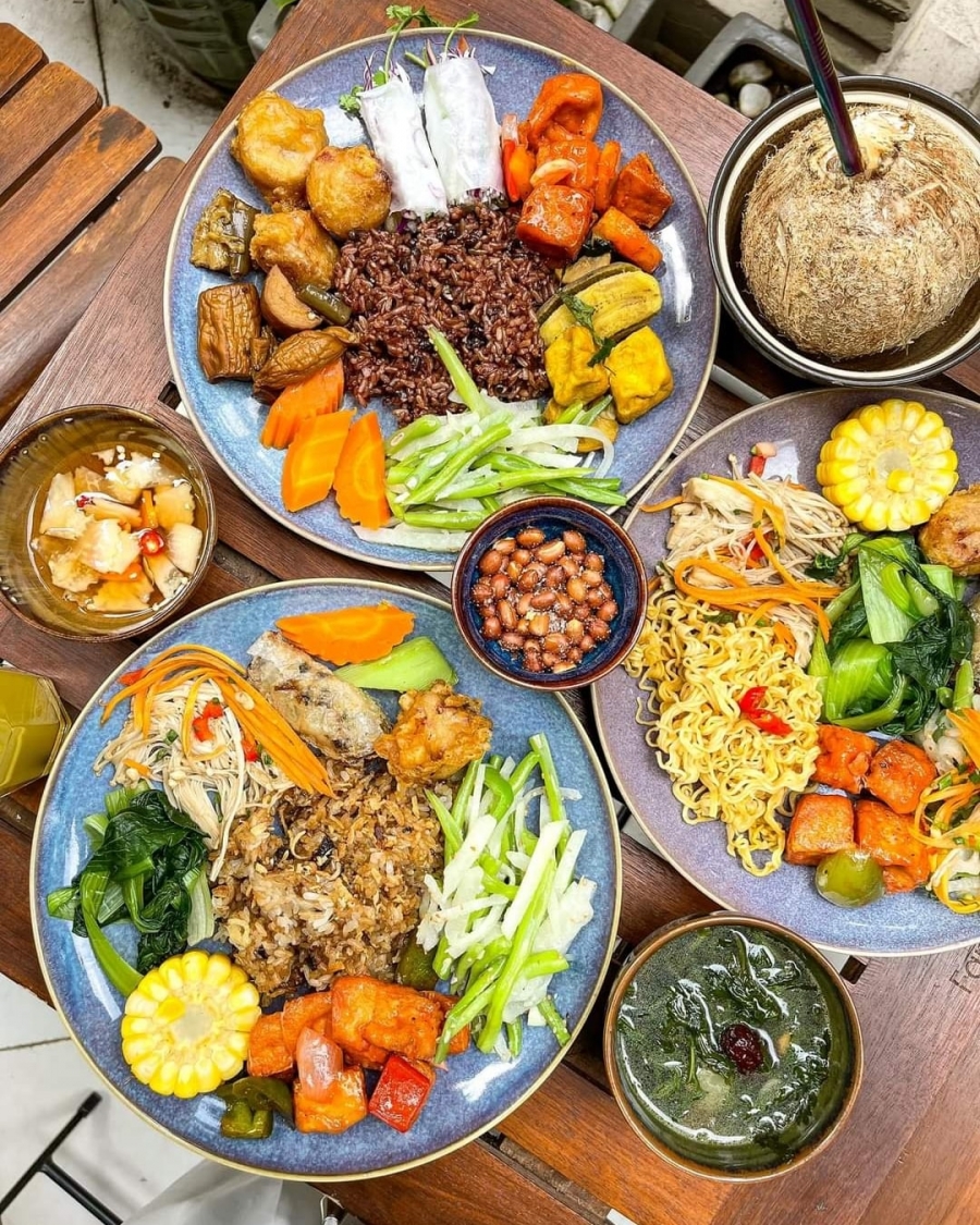Top 20 nhà hàng chay - quán buffet chay ngon - đẹp của Hà Nội - Ảnh 5