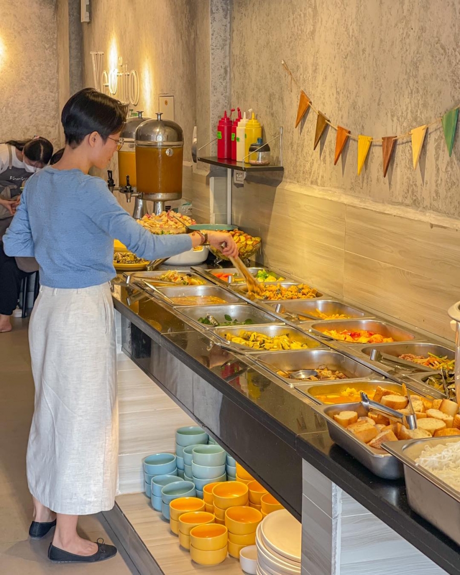 Top 20 nhà hàng chay - quán buffet chay ngon - đẹp của Hà Nội - Ảnh 6