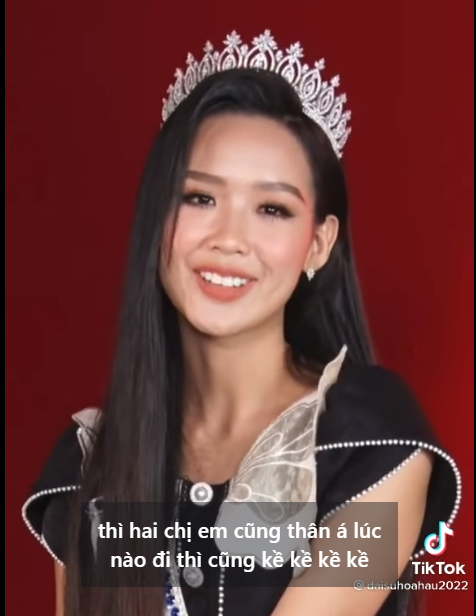 Bảo Ngọc tiết lộ mình là người tiếp xúc rất nhiều với Nam Em trong suốt chặng thi Miss World Vietnam 2022.