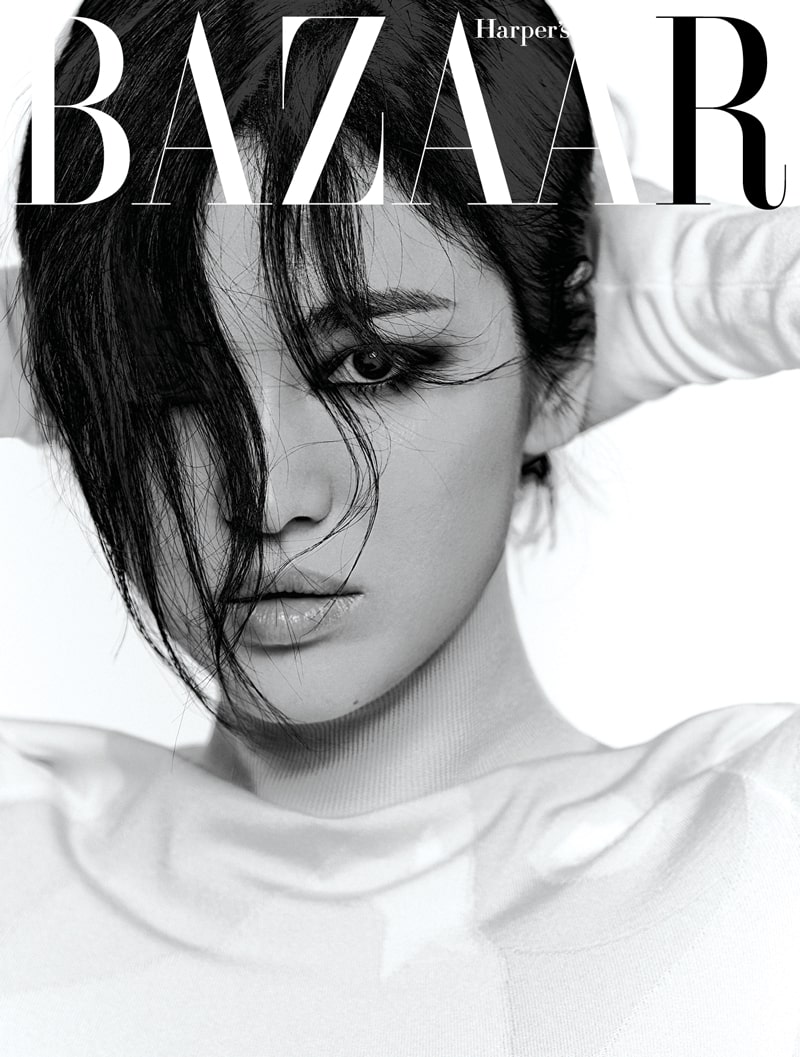 Nhờ phong cách đánh khối đậm đen, đôi mắt của Song Hye Kyo trở nên cuốn hút hơn rất nhiều.